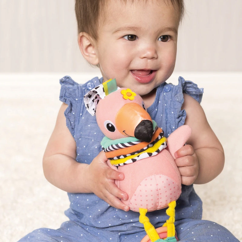 Infantino Hug and Tug Musical Flamingo l To Buy at Baby City