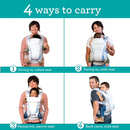 Load image into Gallery viewer, Infantino Staycool™ 4-In-1 Soft And Breathable Convertible Carrier l To Buy at Baby City
