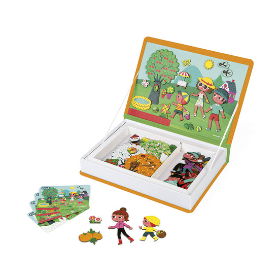 Janod 4 Seasons Magneti'Book l To Buy at Baby City