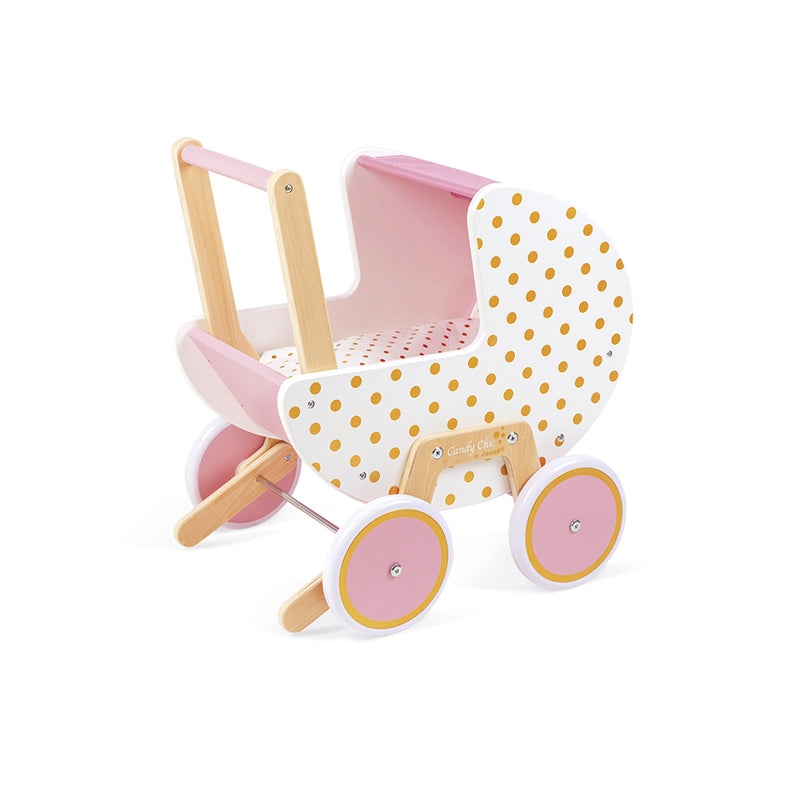 Janod Candy Chic Doll's Pram l To Buy at Baby City