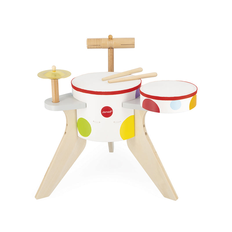 Janod Confetti - Drum Kit l To Buy at Baby City