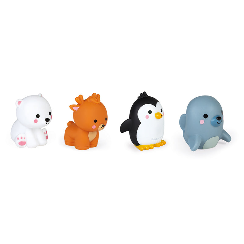 Janod Polar Animals Squirters 4Pk l To Buy at Baby City