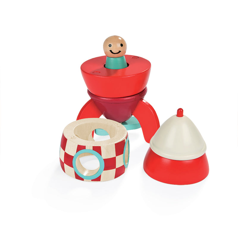 Janod Small Magnetic Rocket l To Buy at Baby City