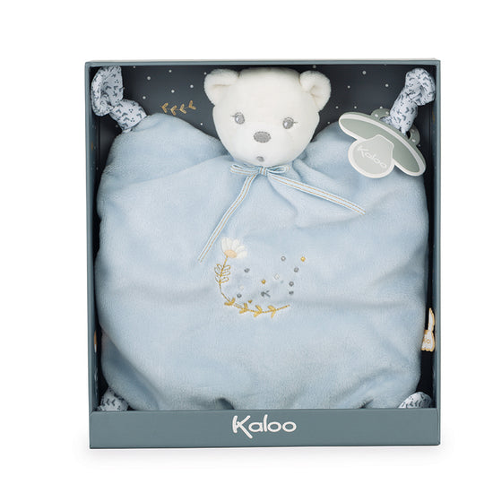 Kaloo Perle Knots Doudou Bear Blue l To Buy at Baby City