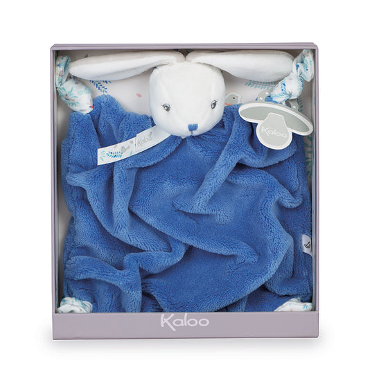 Kaloo Plume Doudou Rabbit Ocean Blue l To Buy at Baby City