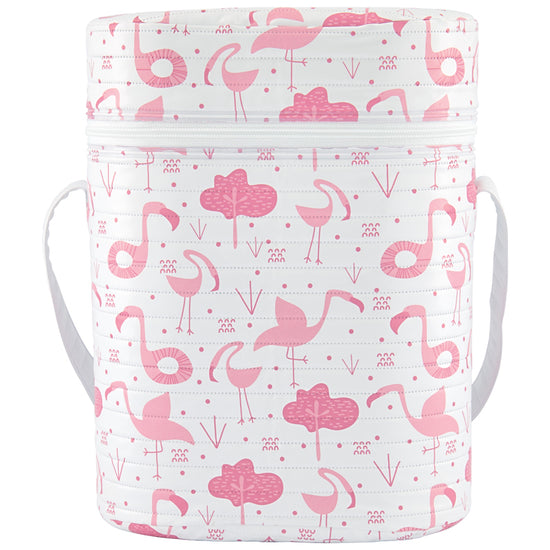 Load image into Gallery viewer, Kikka Boo Insulated Twin Bottle Carrier Pink l To Buy at Baby City
