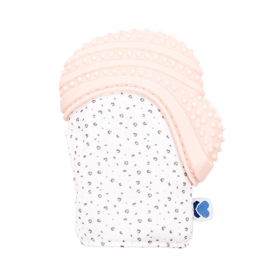 Kikka Boo Silicone Mitten Savanna Pink l To Buy at Baby City