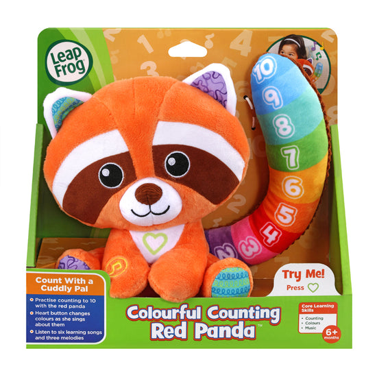 Leap Frog Colourful Counting Red Panda l Baby City UK Retailer