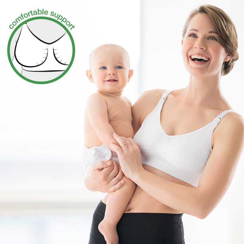 Medela Maternity & Nursing Bra White Small l To Buy at Baby City
