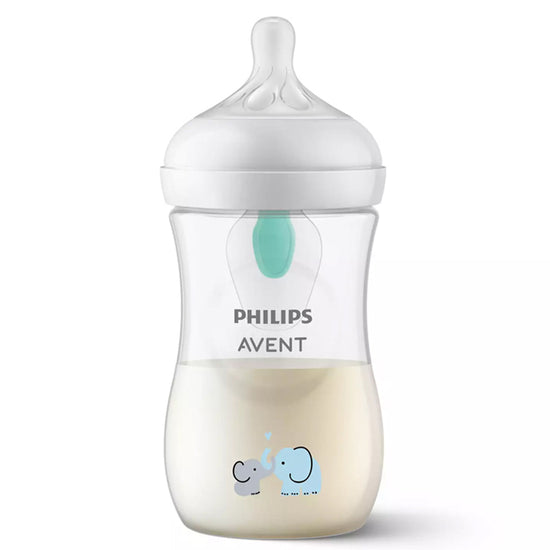 Philips Avent Natural Response 3.0 AirFree Vent Bottle Elephant 260ml l To Buy at Baby City