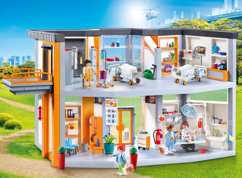 Load image into Gallery viewer, Playmobil City Life Large Hospital l To Buy at Baby City
