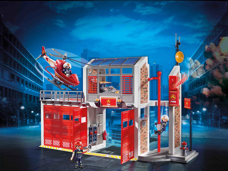 Playmobil Fire Station with Alarm l To Buy at Baby City
