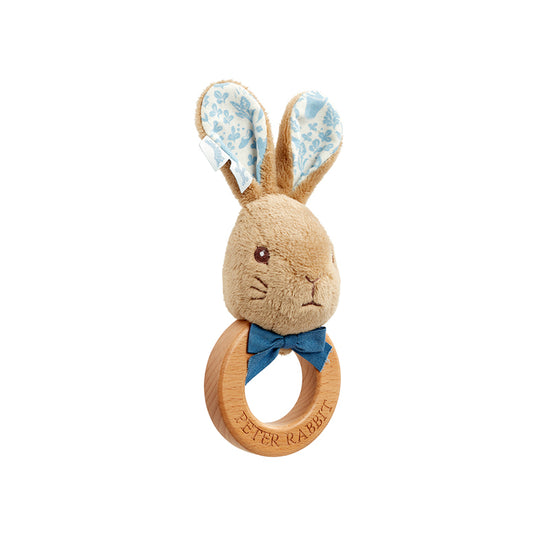Signature Peter Rabbit Plush Ring Rattle l To Buy at Baby City