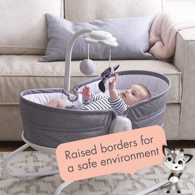 Tiny Love 3-in-1 Rocker Napper Grey l To Buy at Baby City