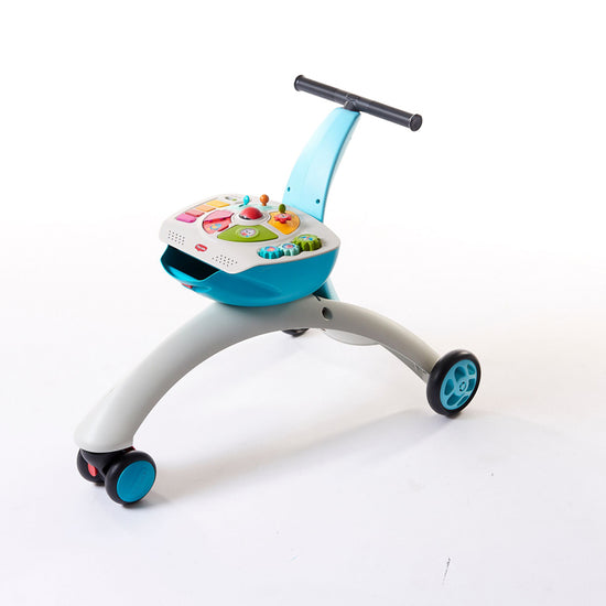 Tiny Love 5 in 1 Here I Grow Walk Behind & Ride On Blue l To Buy at Baby City