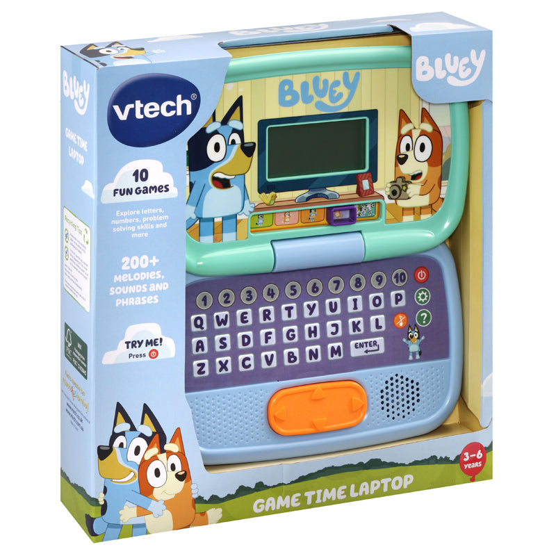 VTech Bluey Game Time Laptop at Baby City Online