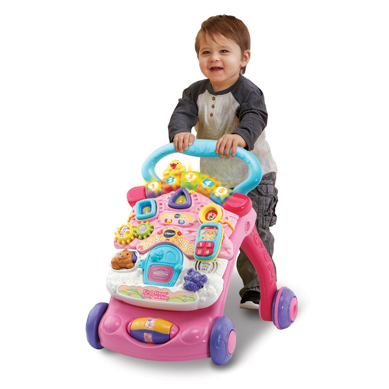 VTech First Steps® Baby Walker Pink l To Buy at Baby City