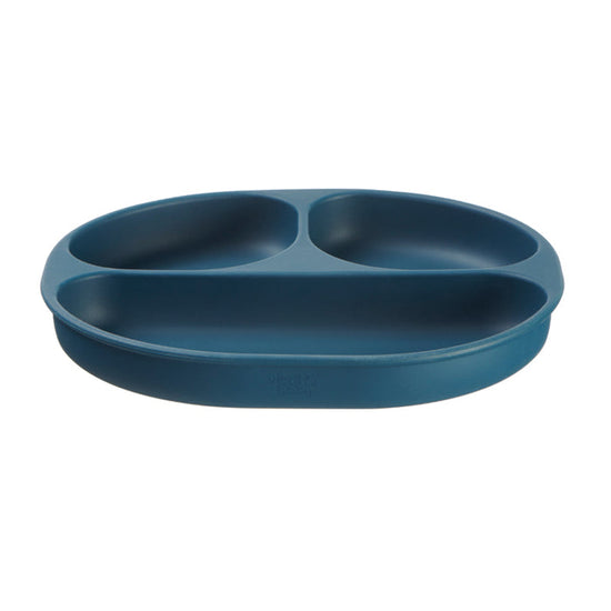 Vital Baby NOURISH Silicone Suction Plate Moody Blue l To Buy at Baby City