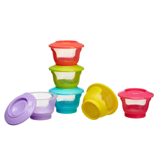 Load image into Gallery viewer, Vital Baby NOURISH Store &amp;amp; Wean Pots 60ml 6Pk l To Buy at Baby City
