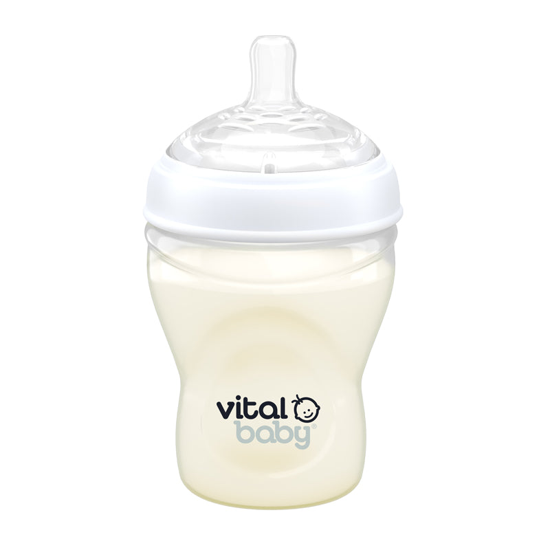 Vital Baby NURTURE Breast Like Feeding Bottle 240ml 2Pk l To Buy at Baby City