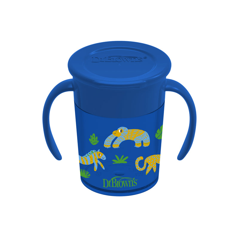 Dr Brown's Cheers 360 Training Cup Blue 200ml at Baby City