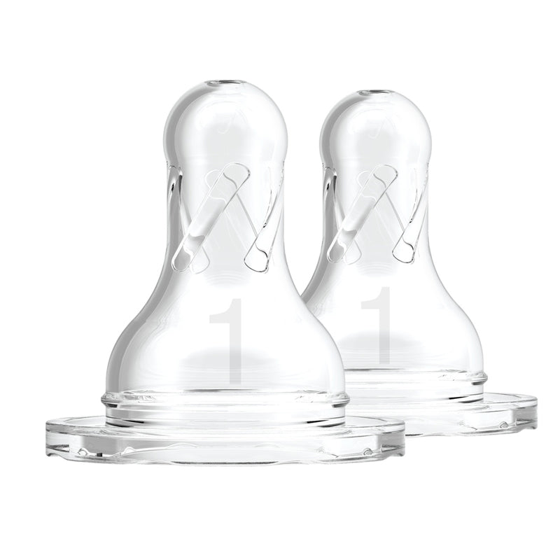 Dr Brown's Narrow Options+ Level 1 Flow Teat 2Pk at Baby City