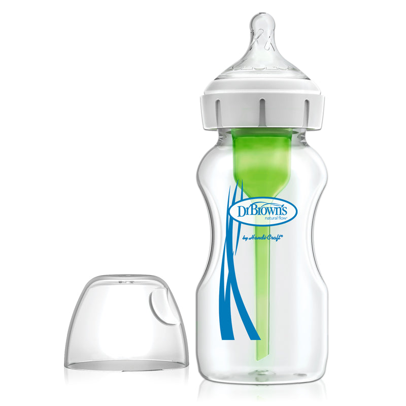 Load image into Gallery viewer, Dr. Brown&amp;#39;s Options+ Glass Bottle 270ml at Baby City
