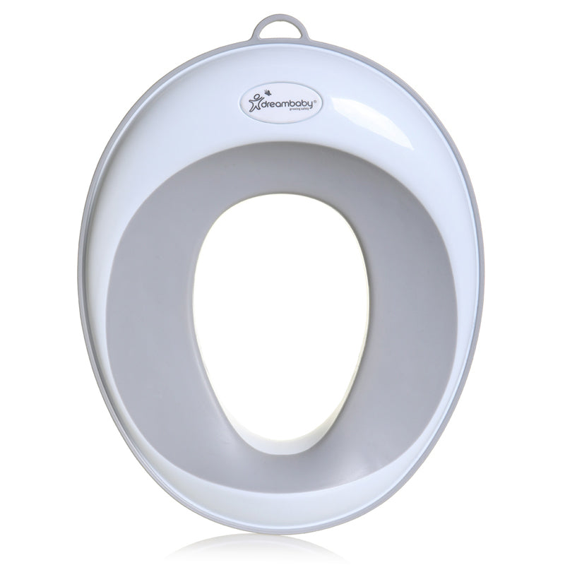 Dreambaby Ezy-Slimline Contoured Shape Toilet Trainer Seat Grey at Baby City