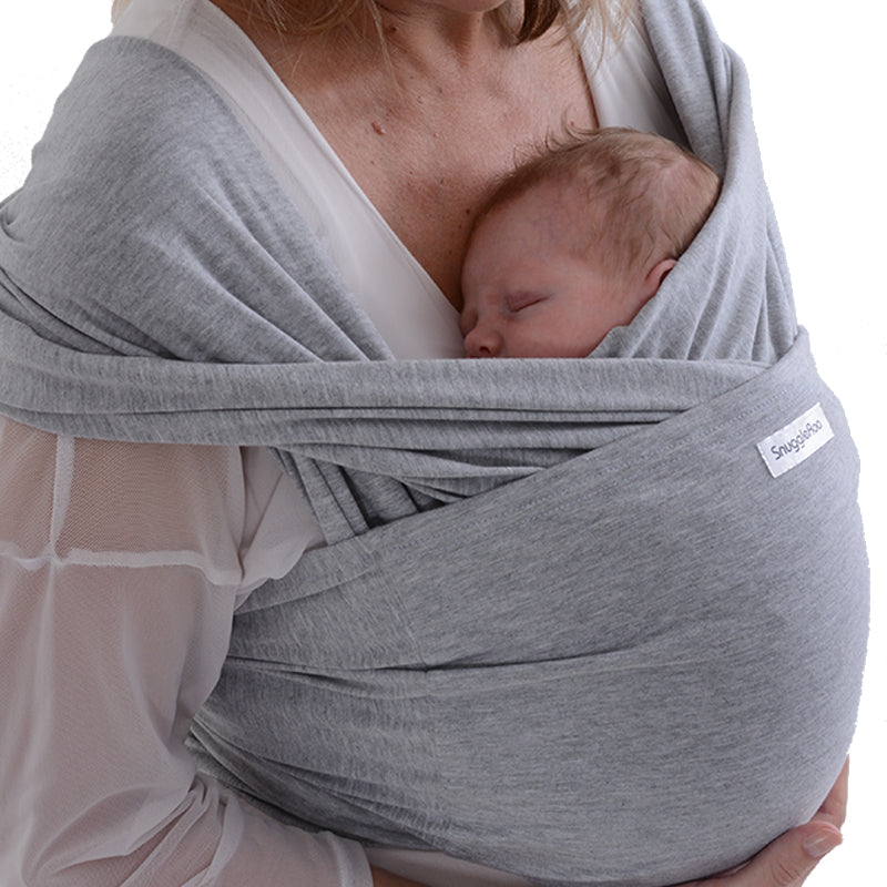 Dreamgenii SnuggleRoo Baby Carrier Light Grey at Baby City