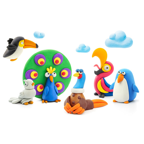 Load image into Gallery viewer, Hey Clay Birds Set at Baby City
