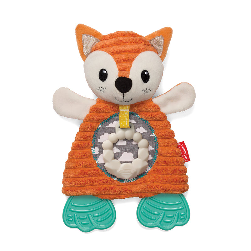 Infantino Go Gaga Cuddly Teether (Fox) at Baby City