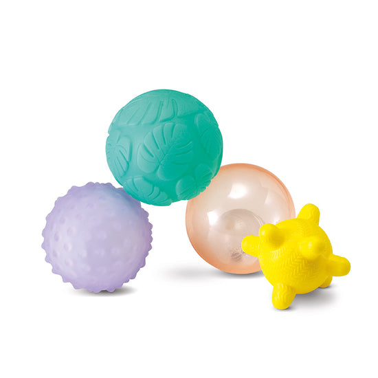 Load image into Gallery viewer, Infantino Lights &amp;amp; Sounds Multi Sensory Balls Set at Baby City
