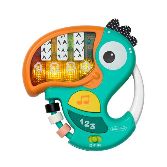Infantino Piano & Numbers Learning Toucan at Baby City