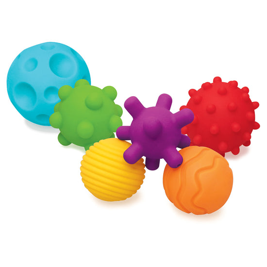 Infantino Sensory Textured Multi Ball Set at Baby City