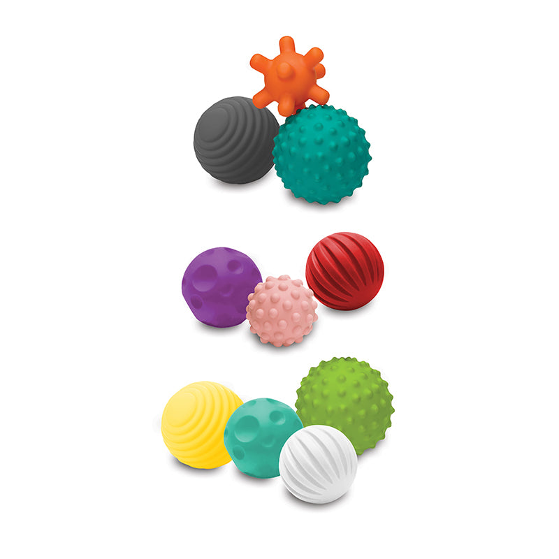 Infantino Textured Multi Ball Set 10Pk at Baby City