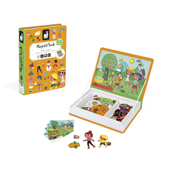 Janod 4 Seasons Magneti'Book at Baby City