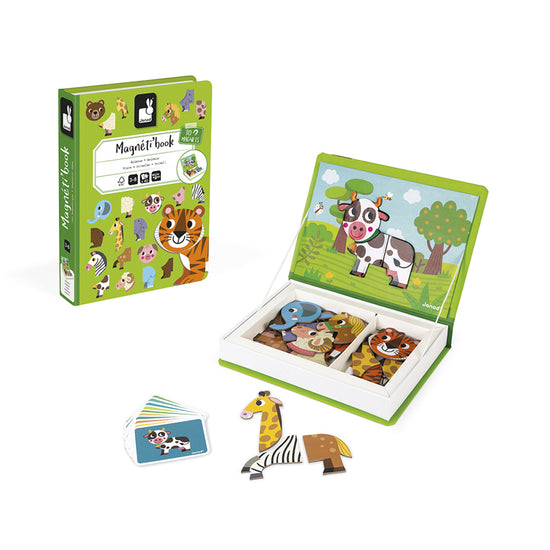 Janod Animals Magneti'Book at Baby City