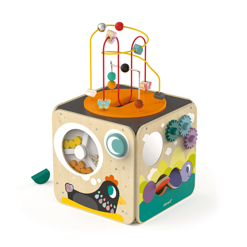 Load image into Gallery viewer, Janod Multi-Activity Cube at Baby City

