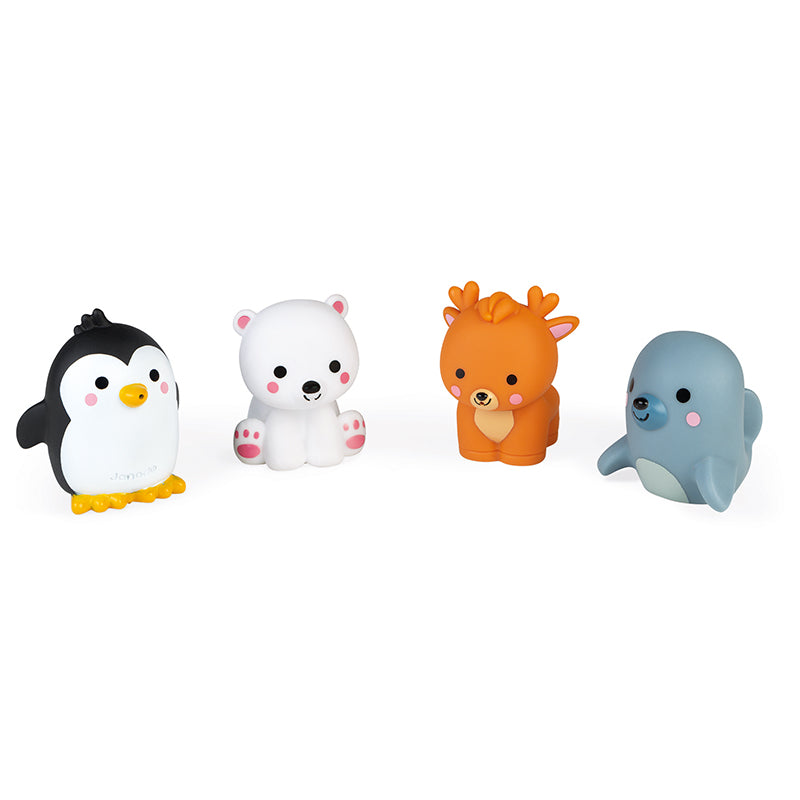 Load image into Gallery viewer, Janod Polar Animals Squirters 4Pk at Baby City
