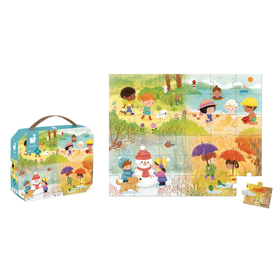 Janod Puzzle Seasons 36pcs at Baby City