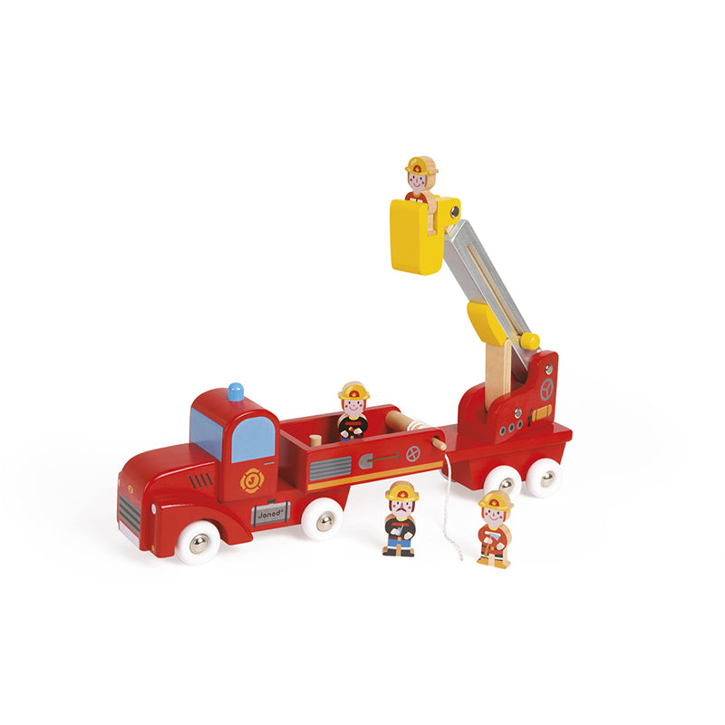 Janod Story Giant Firefighters Truck at Baby City