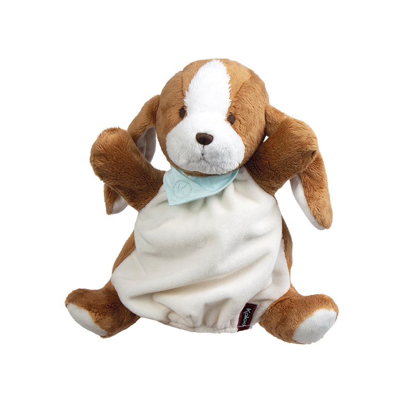 Kaloo Les Amis Doudou Puppet Tiramisu Dog 25cm at Baby City