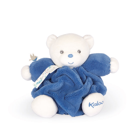 Kaloo Plume Chubby Bear Ocean Blue 18cm at Baby City