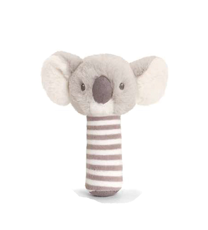 Keel Toys Keeleco Cozy Koala Stick Rattle 14cm at Baby City