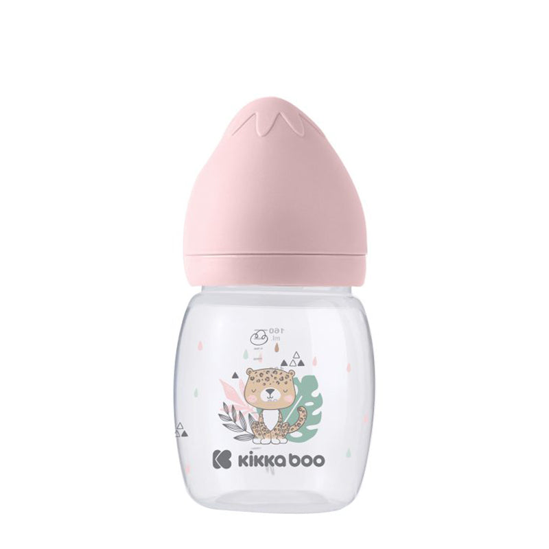 Kikka Boo Bottle Savanna Pink 180ml at Baby City