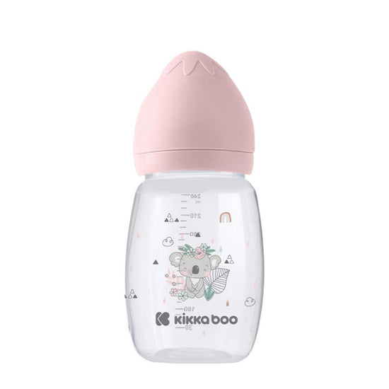 Kikka Boo Bottle Savanna Pink 260ml at Baby City