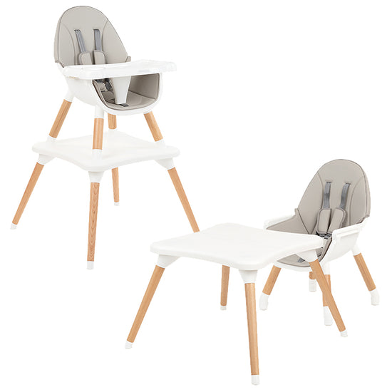 Kikka Boo Highchair Multi 3 In 1 Grey at Baby City