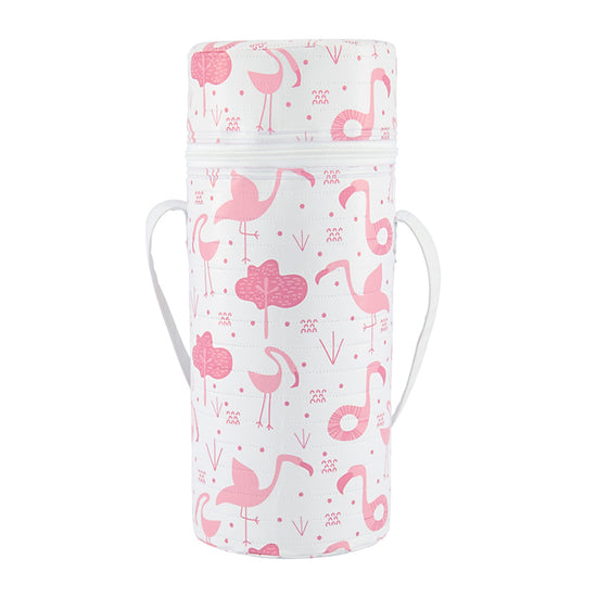 Load image into Gallery viewer, Kikka Boo Insulated Bottle Carrier Pink at Baby City
