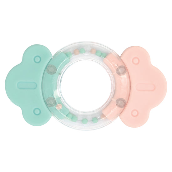 Kikka Boo Rattle & Teether Bonbon Pink at Baby City