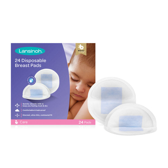 Lansinoh Disposable Nursing Pads 24Pk at Baby City